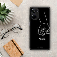 Thumbnail for Θήκη Realme 10 Always & Forever 1 από τη Smartfits με σχέδιο στο πίσω μέρος και μαύρο περίβλημα | Realme 10 Always & Forever 1 Case with Colorful Back and Black Bezels