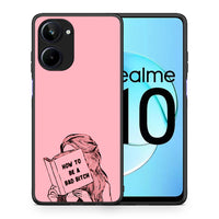 Thumbnail for Θήκη Realme 10 Bad Bitch από τη Smartfits με σχέδιο στο πίσω μέρος και μαύρο περίβλημα | Realme 10 Bad Bitch Case with Colorful Back and Black Bezels