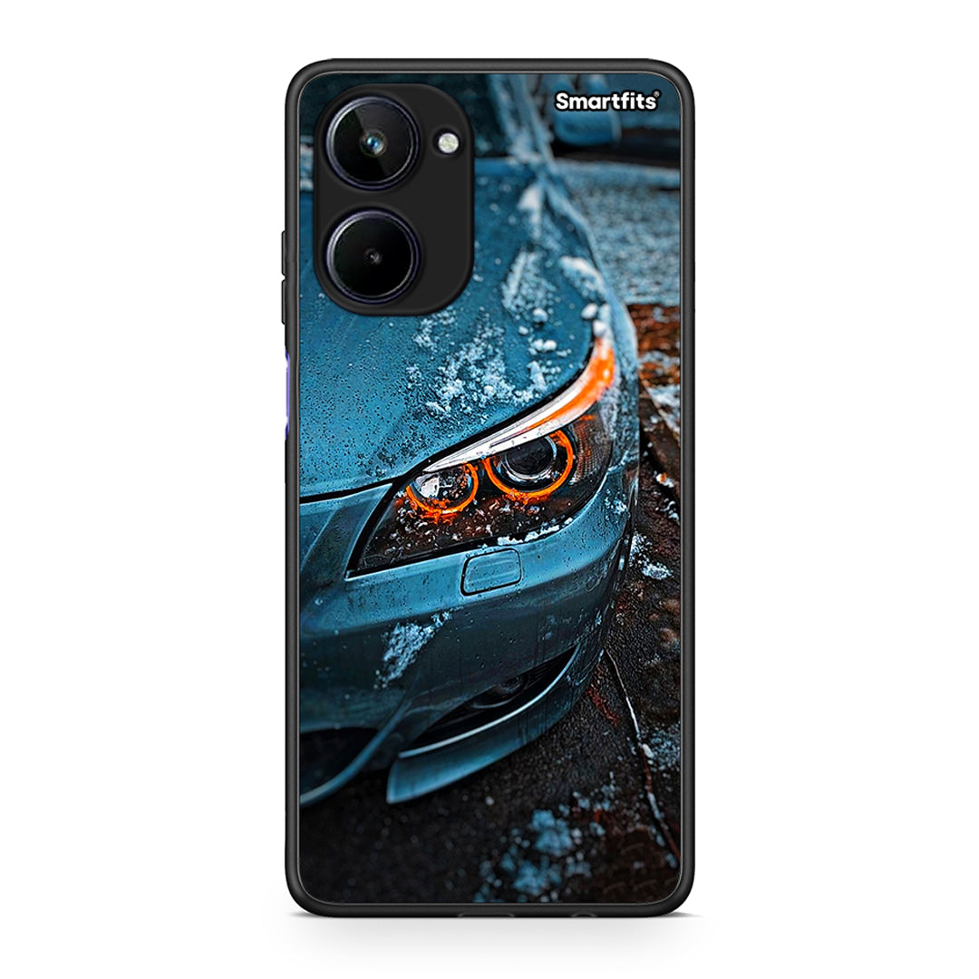 Θήκη Realme 10 Bmw E60 από τη Smartfits με σχέδιο στο πίσω μέρος και μαύρο περίβλημα | Realme 10 Bmw E60 Case with Colorful Back and Black Bezels