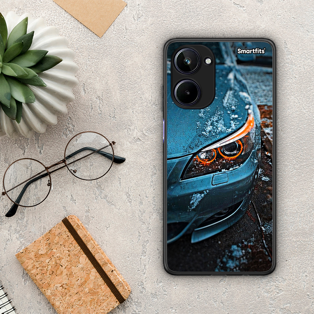 Θήκη Realme 10 Bmw E60 από τη Smartfits με σχέδιο στο πίσω μέρος και μαύρο περίβλημα | Realme 10 Bmw E60 Case with Colorful Back and Black Bezels