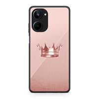 Thumbnail for Θήκη Realme 10 Minimal Crown από τη Smartfits με σχέδιο στο πίσω μέρος και μαύρο περίβλημα | Realme 10 Minimal Crown Case with Colorful Back and Black Bezels