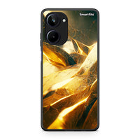 Thumbnail for Θήκη Realme 10 Real Gold από τη Smartfits με σχέδιο στο πίσω μέρος και μαύρο περίβλημα | Realme 10 Real Gold Case with Colorful Back and Black Bezels