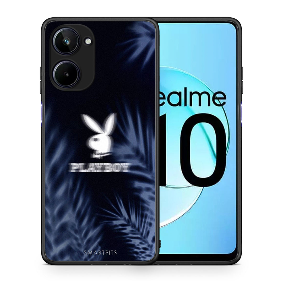 Θήκη Realme 10 Sexy Rabbit από τη Smartfits με σχέδιο στο πίσω μέρος και μαύρο περίβλημα | Realme 10 Sexy Rabbit Case with Colorful Back and Black Bezels