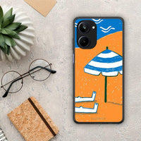 Thumbnail for Θήκη Realme 10 Summering από τη Smartfits με σχέδιο στο πίσω μέρος και μαύρο περίβλημα | Realme 10 Summering Case with Colorful Back and Black Bezels