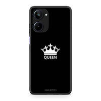 Thumbnail for Θήκη Realme 10 Valentine Queen από τη Smartfits με σχέδιο στο πίσω μέρος και μαύρο περίβλημα | Realme 10 Valentine Queen Case with Colorful Back and Black Bezels