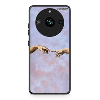 Thumbnail for Realme 11 Pro Adam Hand θήκη από τη Smartfits με σχέδιο στο πίσω μέρος και μαύρο περίβλημα | Smartphone case with colorful back and black bezels by Smartfits