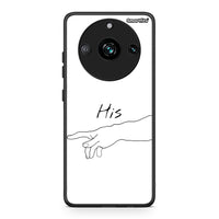 Thumbnail for Realme 11 Pro Aeshetic Love 2 Θήκη Αγίου Βαλεντίνου από τη Smartfits με σχέδιο στο πίσω μέρος και μαύρο περίβλημα | Smartphone case with colorful back and black bezels by Smartfits