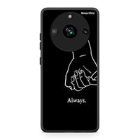 Thumbnail for Realme 11 Pro Always & Forever 1 Θήκη Αγίου Βαλεντίνου από τη Smartfits με σχέδιο στο πίσω μέρος και μαύρο περίβλημα | Smartphone case with colorful back and black bezels by Smartfits