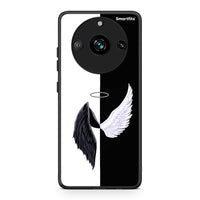 Thumbnail for Realme 11 Pro+ Angels Demons θήκη από τη Smartfits με σχέδιο στο πίσω μέρος και μαύρο περίβλημα | Smartphone case with colorful back and black bezels by Smartfits