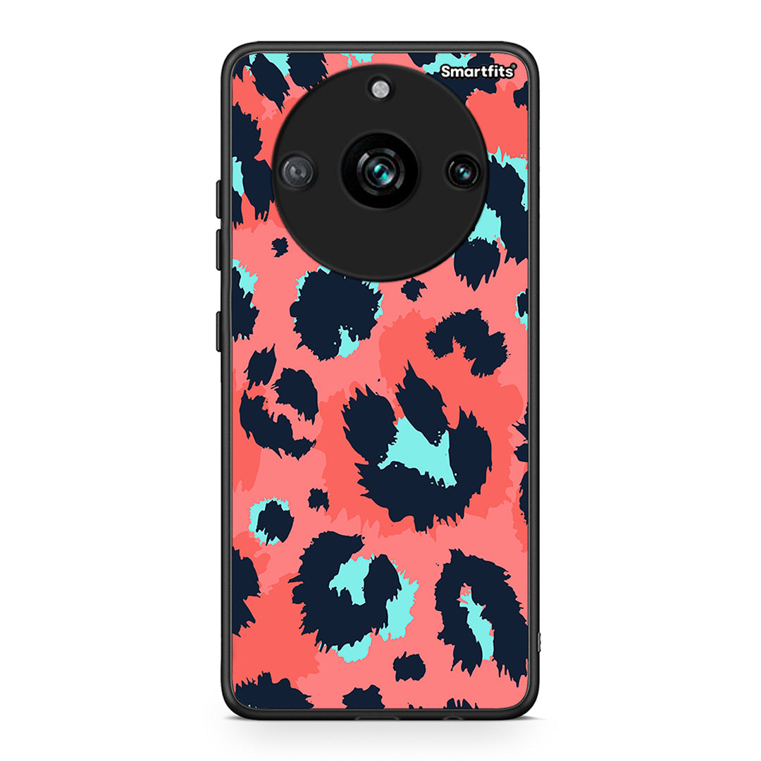 22 - Realme 11 Pro+ Pink Leopard Animal case, cover, bumper