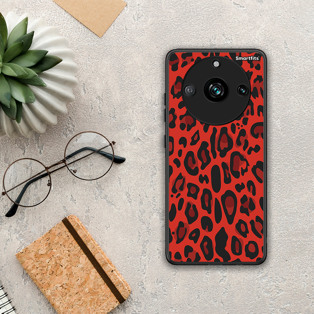 Animal Red Leopard - Realme 11 Pro+ θήκη