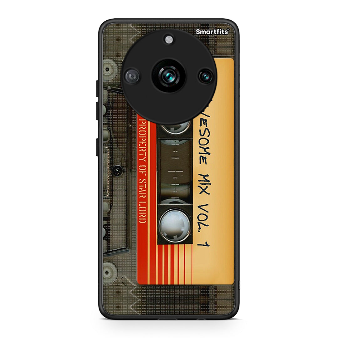 Realme 11 Pro Awesome Mix θήκη από τη Smartfits με σχέδιο στο πίσω μέρος και μαύρο περίβλημα | Smartphone case with colorful back and black bezels by Smartfits