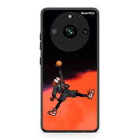 Thumbnail for Realme 11 Pro Basketball Hero θήκη από τη Smartfits με σχέδιο στο πίσω μέρος και μαύρο περίβλημα | Smartphone case with colorful back and black bezels by Smartfits