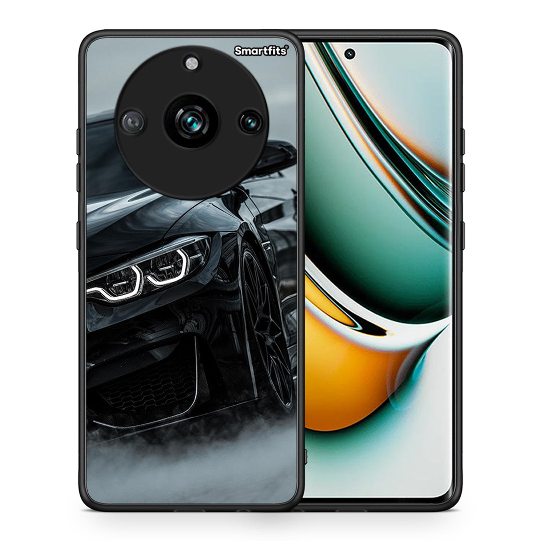 Θήκη Realme 11 Pro+ Black BMW από τη Smartfits με σχέδιο στο πίσω μέρος και μαύρο περίβλημα | Realme 11 Pro+ Black BMW case with colorful back and black bezels