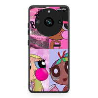 Thumbnail for Realme 11 Pro+ Bubble Girls Θήκη Αγίου Βαλεντίνου από τη Smartfits με σχέδιο στο πίσω μέρος και μαύρο περίβλημα | Smartphone case with colorful back and black bezels by Smartfits