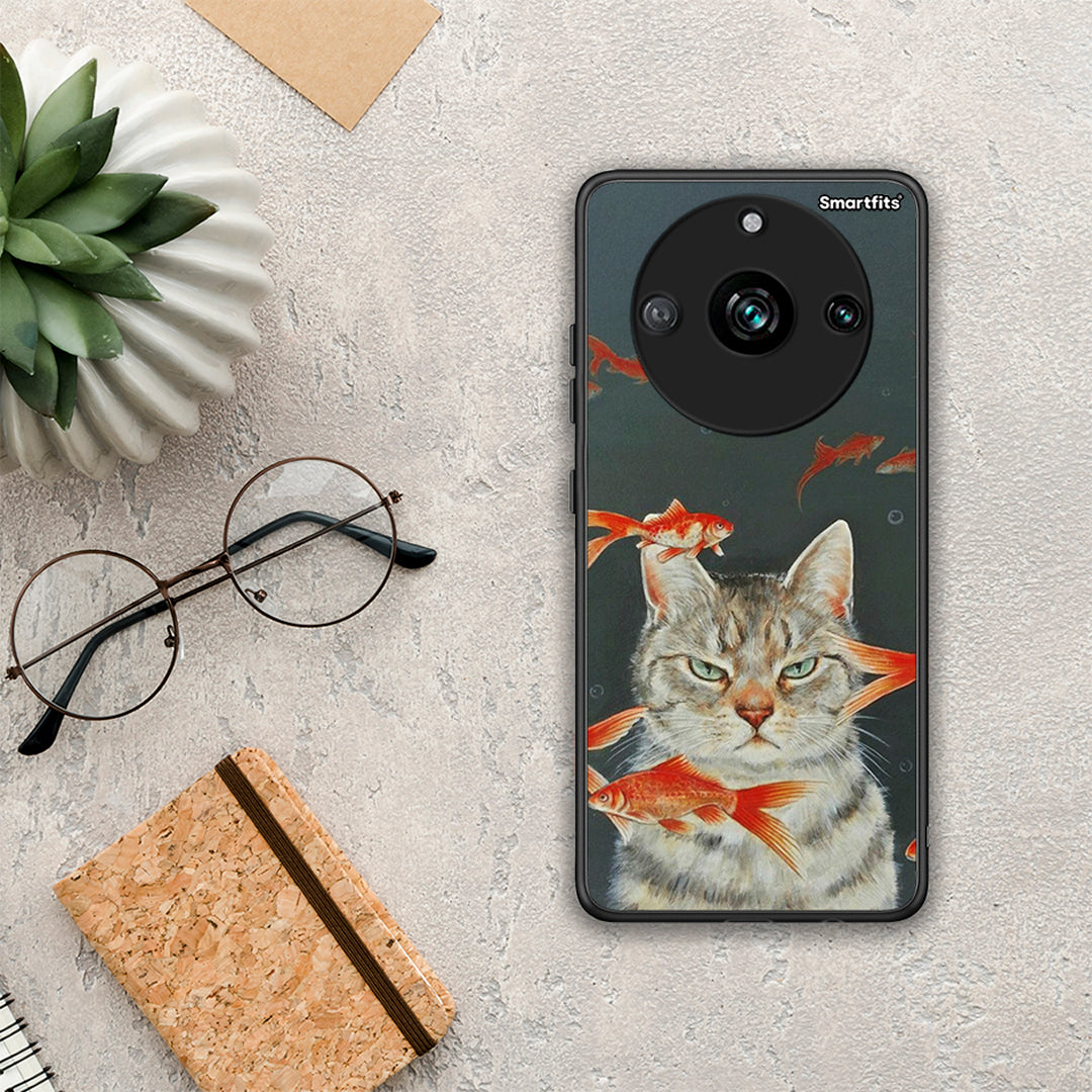 Cat Goldfish - Realme 11 Pro+ case