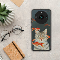 Thumbnail for Cat Goldfish - Realme 11 Pro+ case