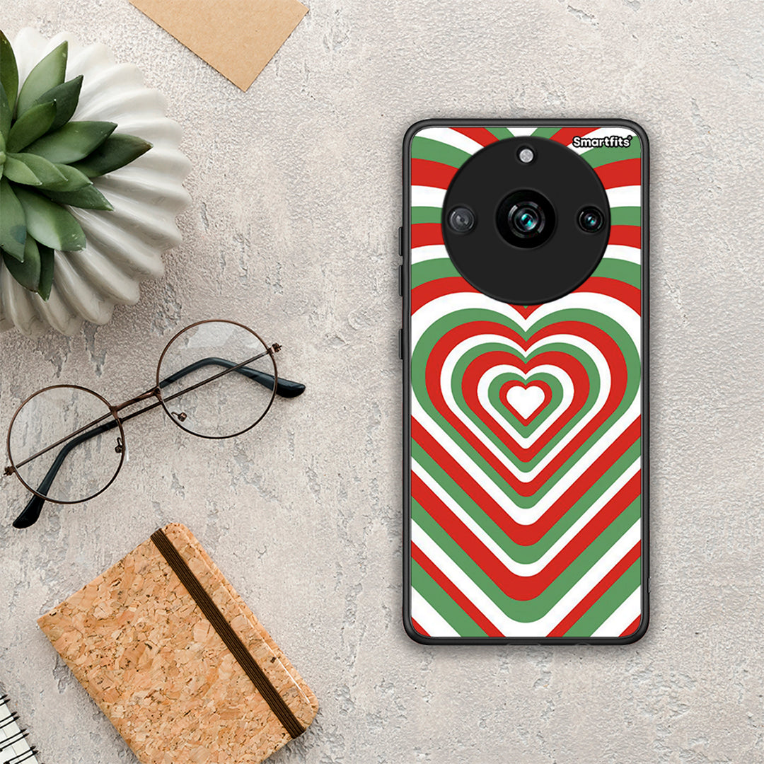 Christmas Hearts - Realme 11 Pro+ case