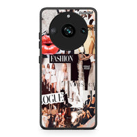 Thumbnail for Realme 11 Pro Collage Fashion Θήκη Αγίου Βαλεντίνου από τη Smartfits με σχέδιο στο πίσω μέρος και μαύρο περίβλημα | Smartphone case with colorful back and black bezels by Smartfits
