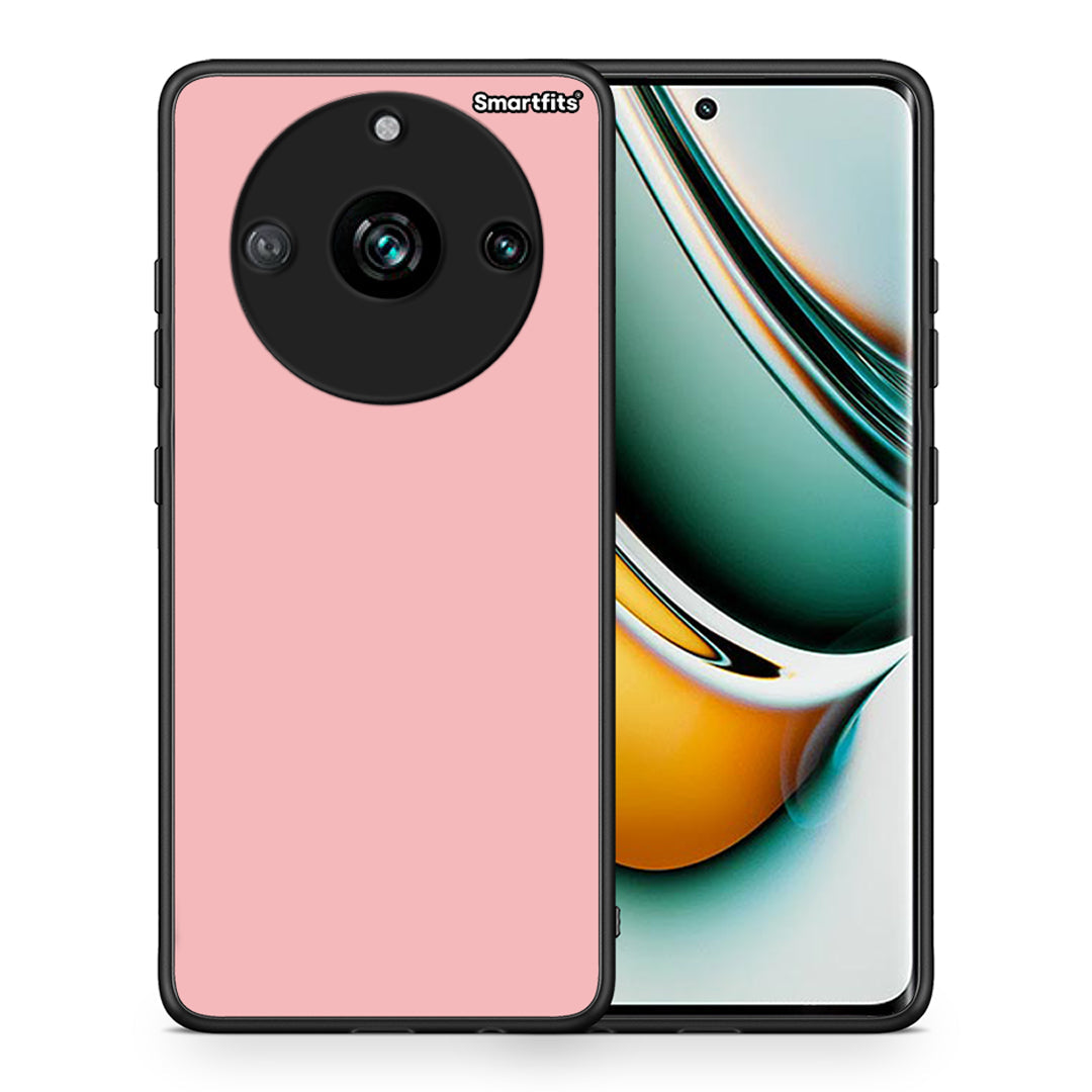 Θήκη Realme 11 Pro+ Nude Color από τη Smartfits με σχέδιο στο πίσω μέρος και μαύρο περίβλημα | Realme 11 Pro+ Nude Color case with colorful back and black bezels