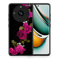 Thumbnail for Θήκη Realme 11 Pro Red Roses Flower από τη Smartfits με σχέδιο στο πίσω μέρος και μαύρο περίβλημα | Realme 11 Pro Red Roses Flower case with colorful back and black bezels