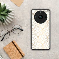 Thumbnail for Geometric Luxury White - Realme 11 Pro case