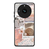 Thumbnail for Realme 11 Pro Golden Hour Θήκη Αγίου Βαλεντίνου από τη Smartfits με σχέδιο στο πίσω μέρος και μαύρο περίβλημα | Smartphone case with colorful back and black bezels by Smartfits