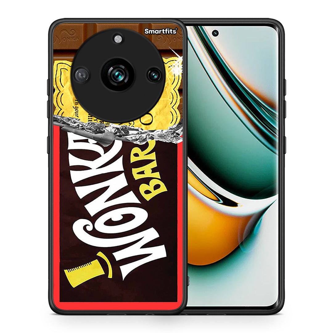 Θήκη Realme 11 Pro+ Golden Ticket από τη Smartfits με σχέδιο στο πίσω μέρος και μαύρο περίβλημα | Realme 11 Pro+ Golden Ticket case with colorful back and black bezels