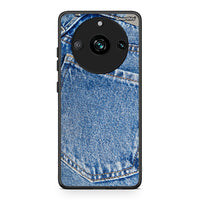 Thumbnail for Realme 11 Pro Jeans Pocket θήκη από τη Smartfits με σχέδιο στο πίσω μέρος και μαύρο περίβλημα | Smartphone case with colorful back and black bezels by Smartfits