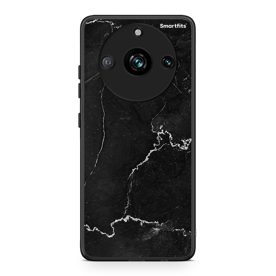 Realme 11 Pro Marble Black θήκη από τη Smartfits με σχέδιο στο πίσω μέρος και μαύρο περίβλημα | Smartphone case with colorful back and black bezels by Smartfits