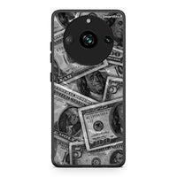 Thumbnail for Realme 11 Pro+ Money Dollars θήκη από τη Smartfits με σχέδιο στο πίσω μέρος και μαύρο περίβλημα | Smartphone case with colorful back and black bezels by Smartfits