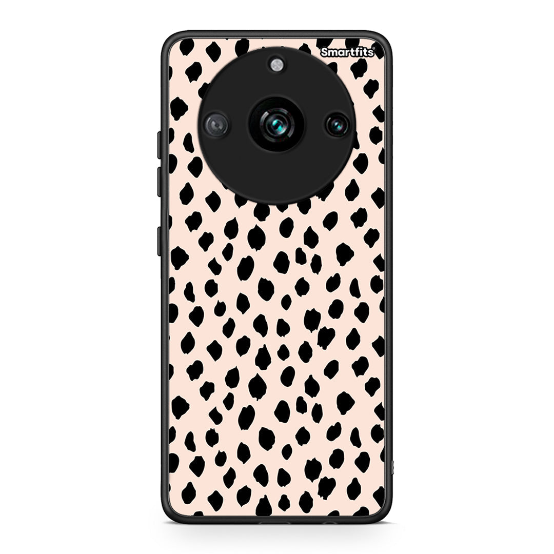 Realme 11 Pro+ New Polka Dots θήκη από τη Smartfits με σχέδιο στο πίσω μέρος και μαύρο περίβλημα | Smartphone case with colorful back and black bezels by Smartfits