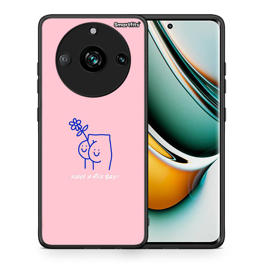 Θήκη Realme 11 Pro Nice Day από τη Smartfits με σχέδιο στο πίσω μέρος και μαύρο περίβλημα | Realme 11 Pro Nice Day case with colorful back and black bezels