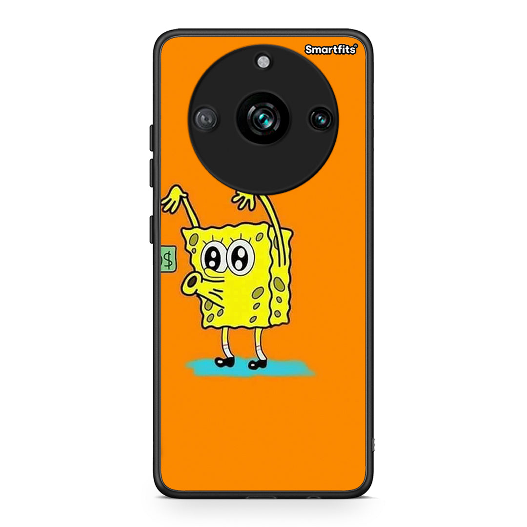 Realme 11 Pro No Money 2 Θήκη Αγίου Βαλεντίνου από τη Smartfits με σχέδιο στο πίσω μέρος και μαύρο περίβλημα | Smartphone case with colorful back and black bezels by Smartfits