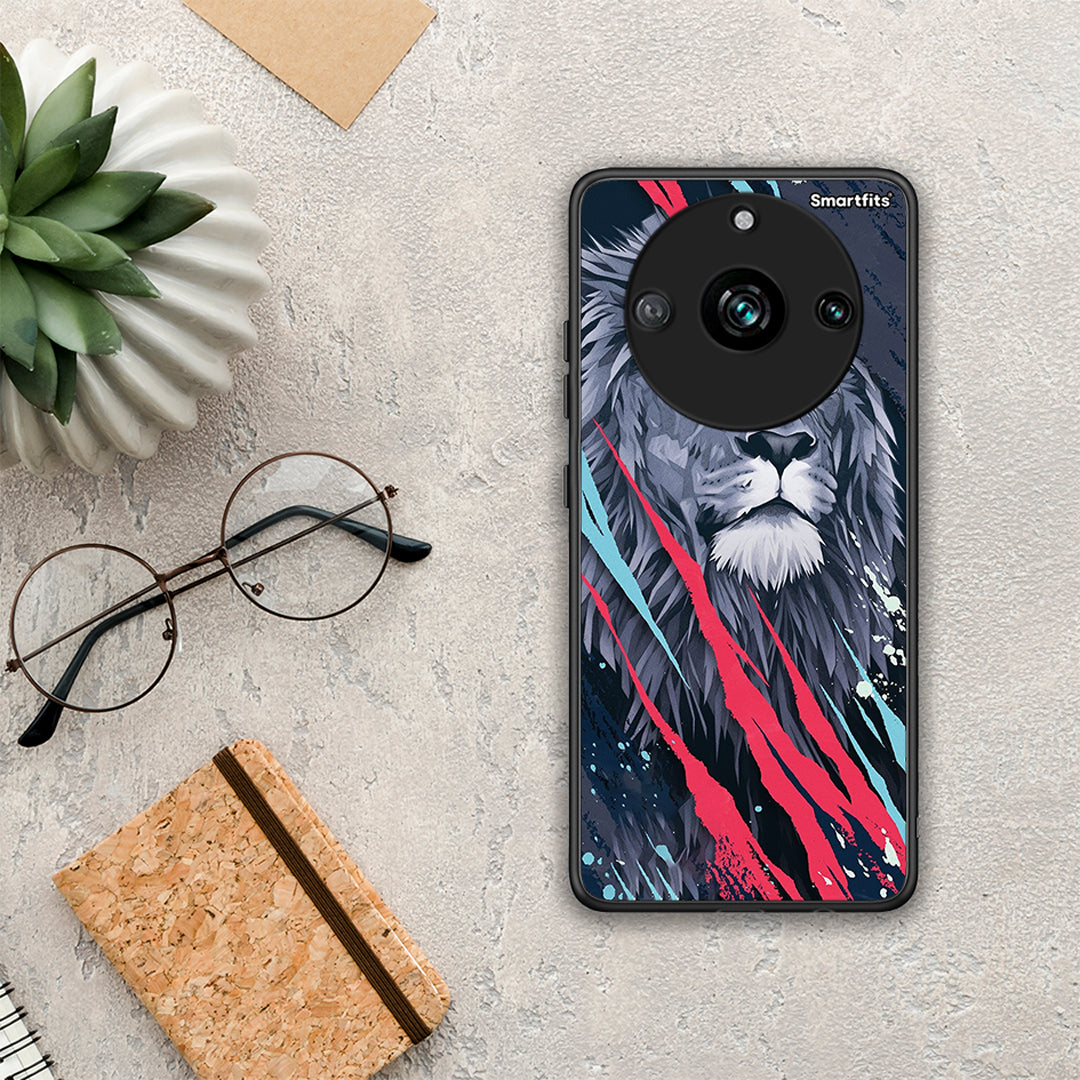 Popart Lion Designer - Realme 11 Pro+ case