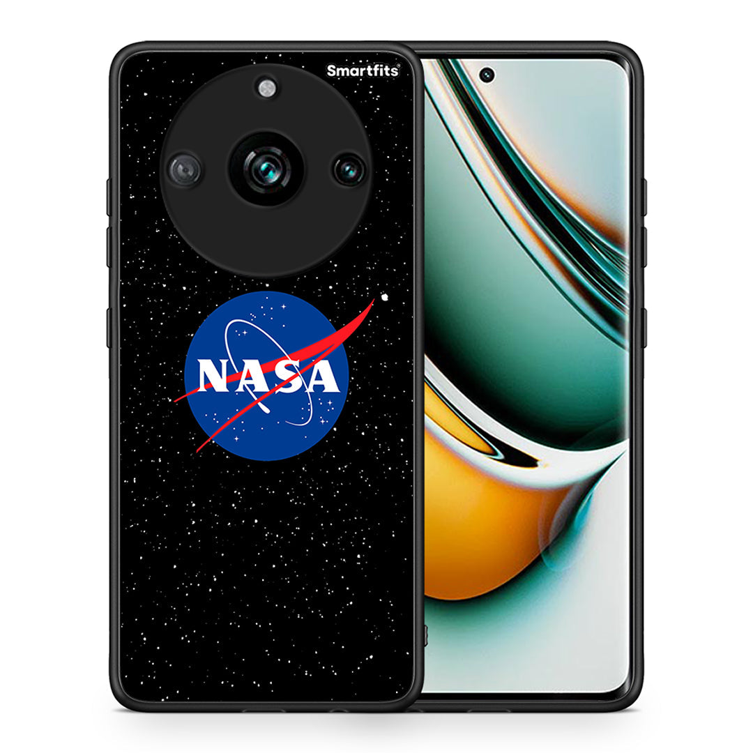 Θήκη Realme 11 Pro NASA PopArt από τη Smartfits με σχέδιο στο πίσω μέρος και μαύρο περίβλημα | Realme 11 Pro NASA PopArt case with colorful back and black bezels