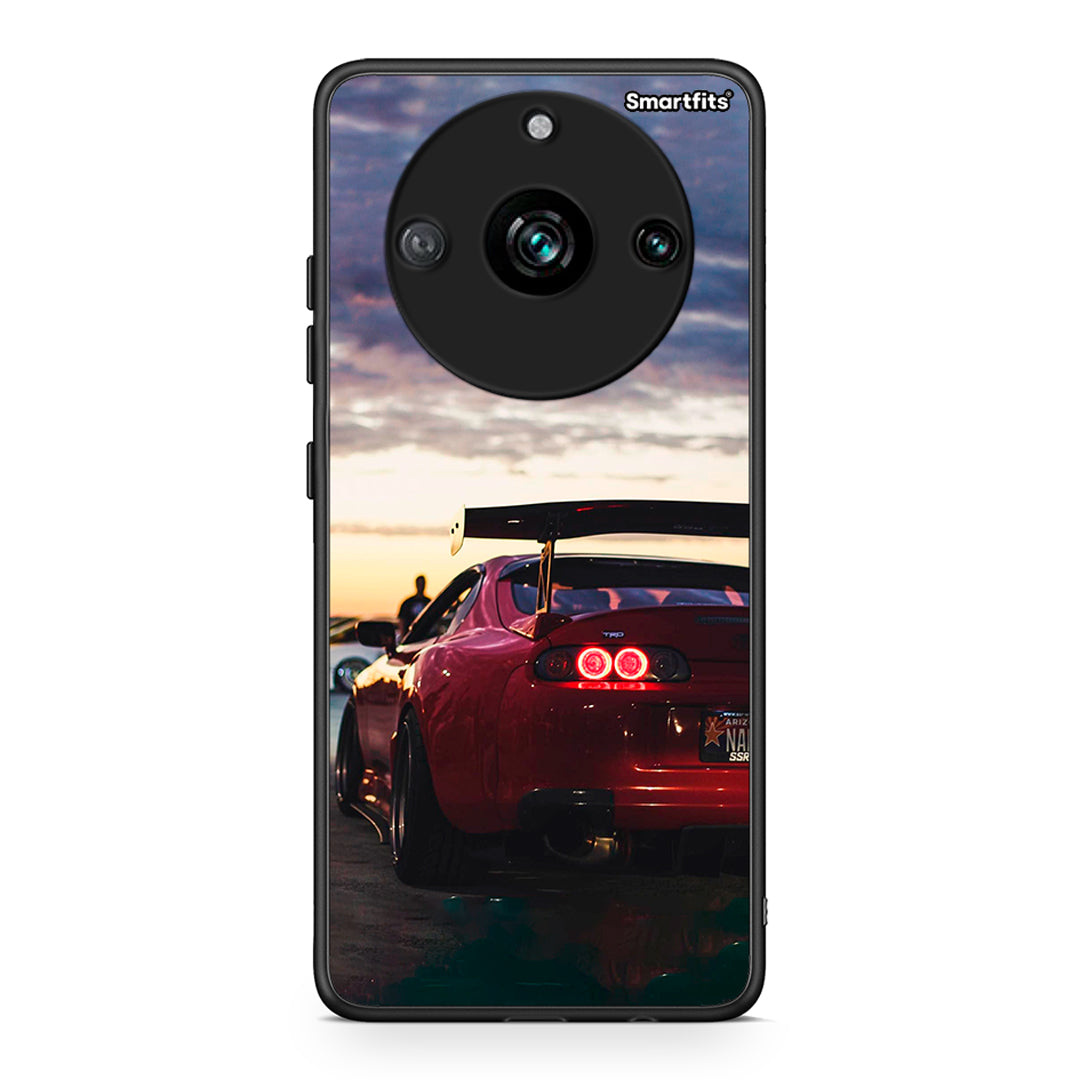 Realme 11 Pro+ Racing Supra θήκη από τη Smartfits με σχέδιο στο πίσω μέρος και μαύρο περίβλημα | Smartphone case with colorful back and black bezels by Smartfits