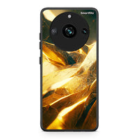 Thumbnail for Realme 11 Pro Real Gold θήκη από τη Smartfits με σχέδιο στο πίσω μέρος και μαύρο περίβλημα | Smartphone case with colorful back and black bezels by Smartfits