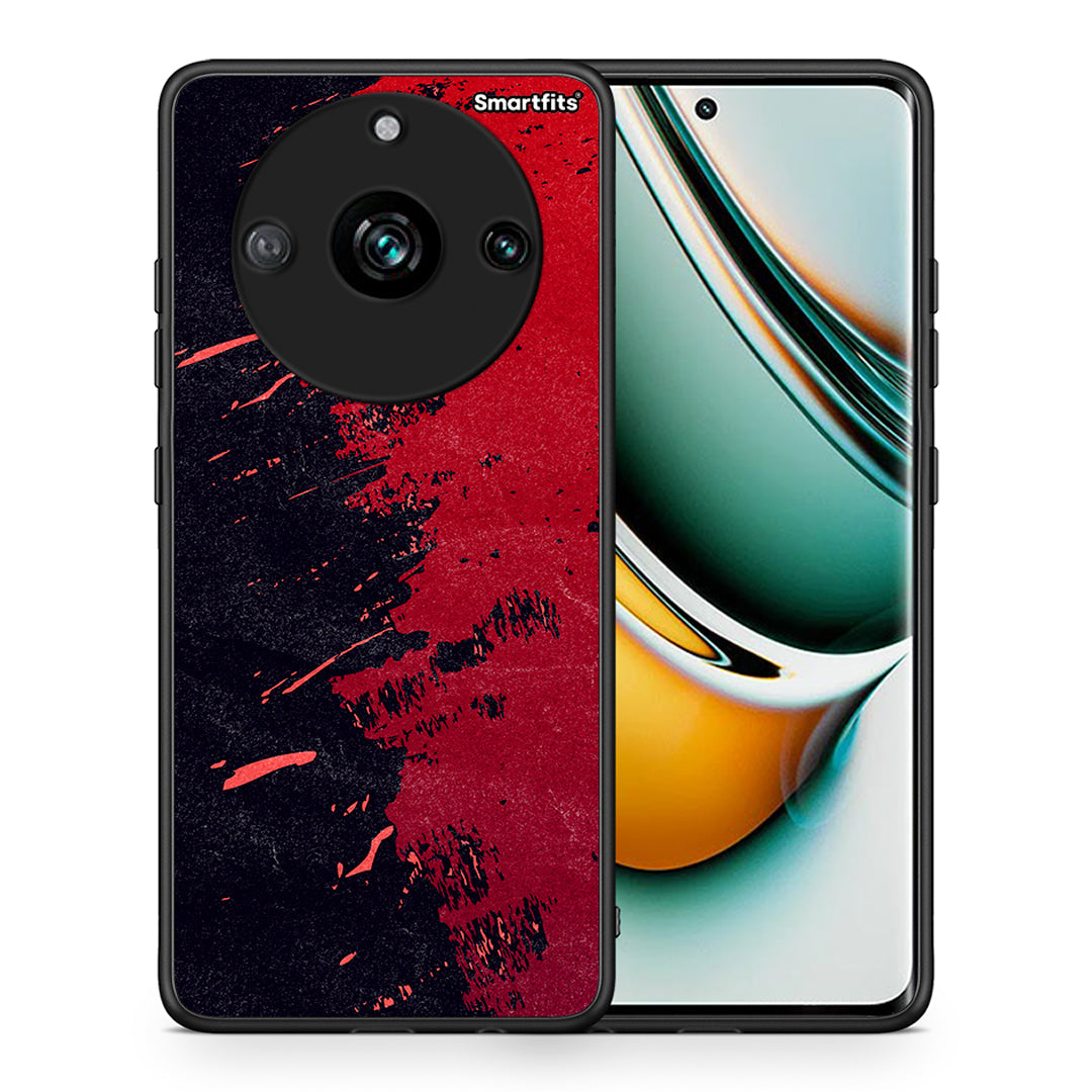 Red Paint - Realme 11 Pro+ case