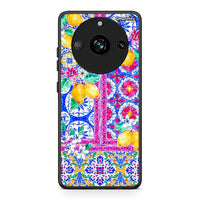 Thumbnail for Realme 11 Pro Retro Spring θήκη από τη Smartfits με σχέδιο στο πίσω μέρος και μαύρο περίβλημα | Smartphone case with colorful back and black bezels by Smartfits