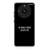 Thumbnail for Realme 11 Pro Salute θήκη από τη Smartfits με σχέδιο στο πίσω μέρος και μαύρο περίβλημα | Smartphone case with colorful back and black bezels by Smartfits