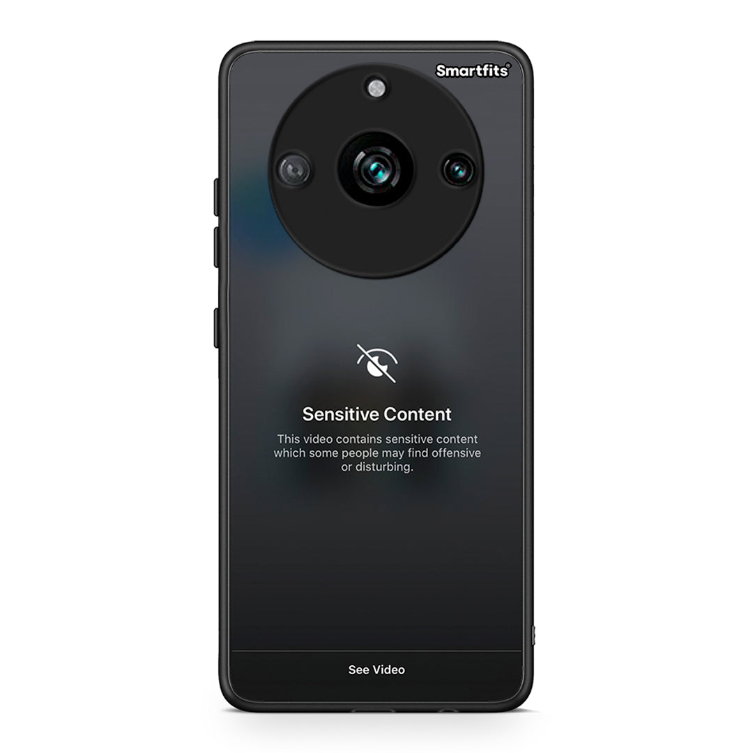 Realme 11 Pro Sensitive Content θήκη από τη Smartfits με σχέδιο στο πίσω μέρος και μαύρο περίβλημα | Smartphone case with colorful back and black bezels by Smartfits