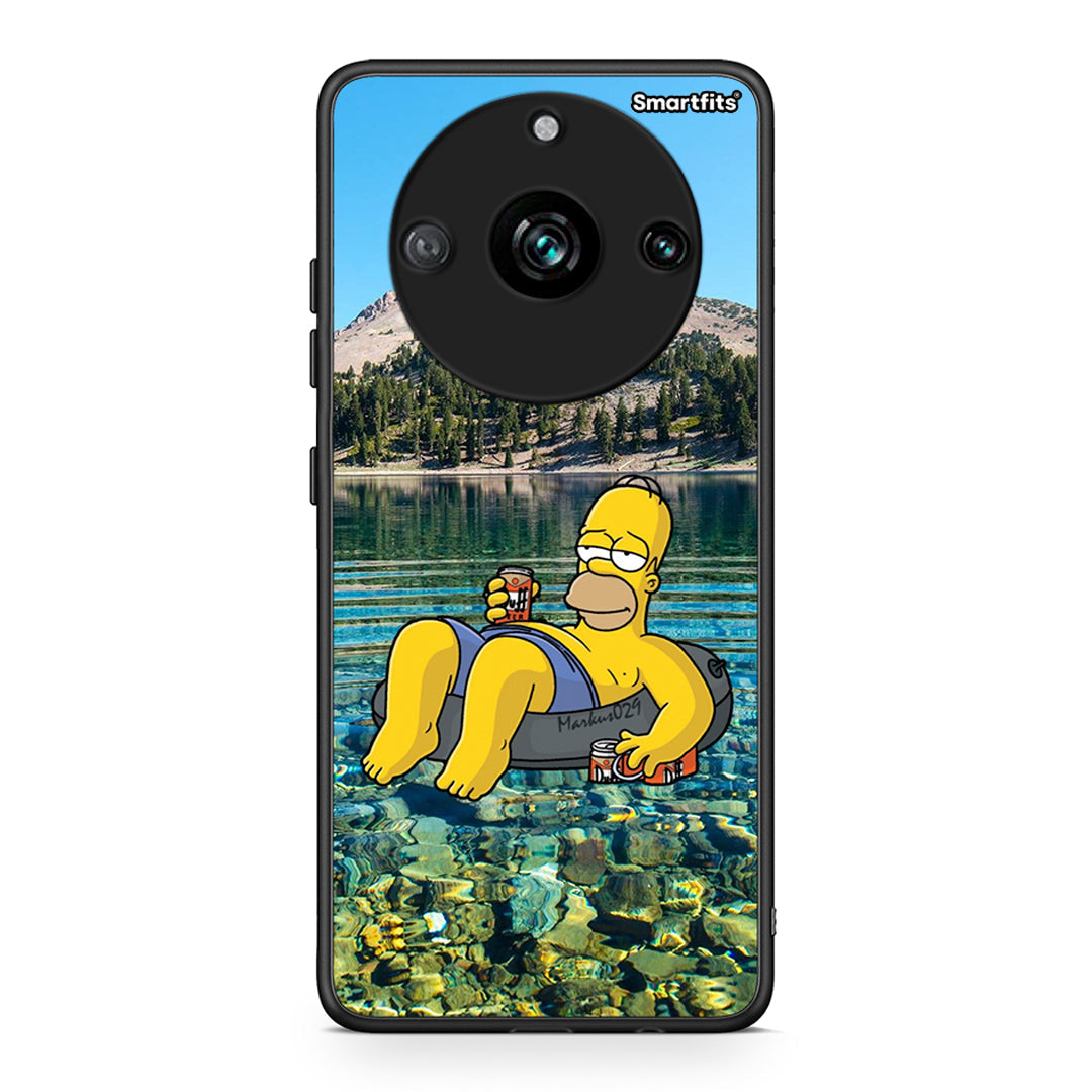 Realme 11 Pro Summer Happiness Θήκη από τη Smartfits με σχέδιο στο πίσω μέρος και μαύρο περίβλημα | Smartphone case with colorful back and black bezels by Smartfits