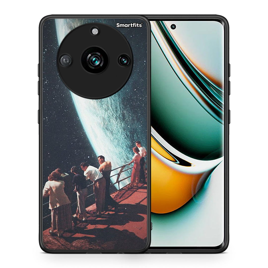 Θήκη Realme 11 Pro Surreal View από τη Smartfits με σχέδιο στο πίσω μέρος και μαύρο περίβλημα | Realme 11 Pro Surreal View case with colorful back and black bezels