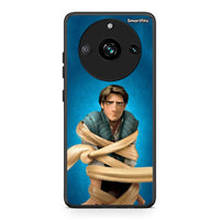 Thumbnail for Realme 11 Pro+ Tangled 1 Θήκη Αγίου Βαλεντίνου από τη Smartfits με σχέδιο στο πίσω μέρος και μαύρο περίβλημα | Smartphone case with colorful back and black bezels by Smartfits
