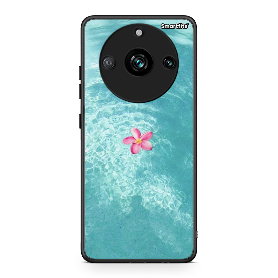 Realme 11 Pro Water Flower Θήκη από τη Smartfits με σχέδιο στο πίσω μέρος και μαύρο περίβλημα | Smartphone case with colorful back and black bezels by Smartfits