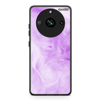 Thumbnail for 99 - Realme 11 Pro+ Watercolor Lavender case, cover, bumper