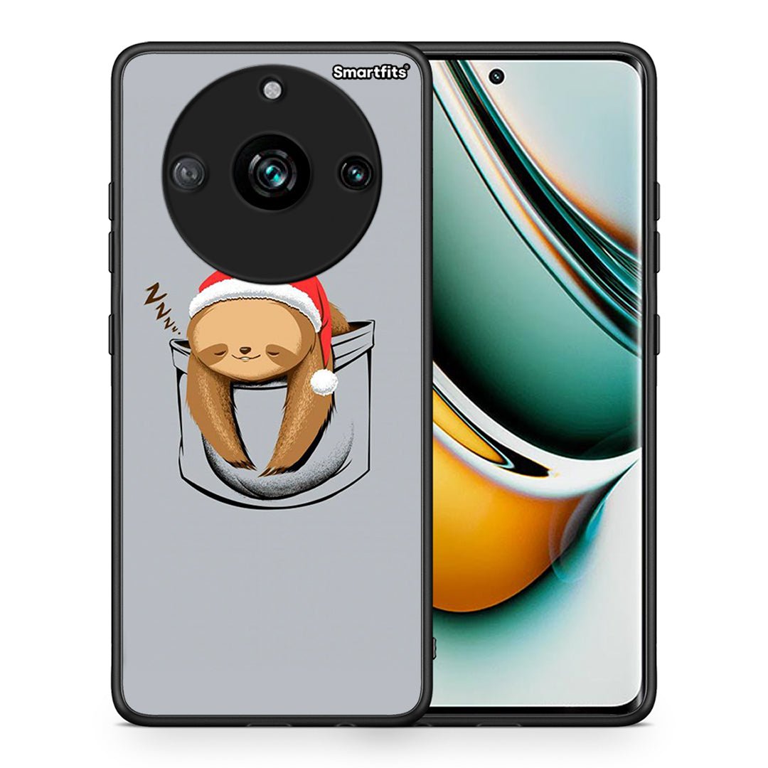 Θήκη Realme 11 Pro Xmas Zzzz από τη Smartfits με σχέδιο στο πίσω μέρος και μαύρο περίβλημα | Realme 11 Pro Xmas Zzzz case with colorful back and black bezels