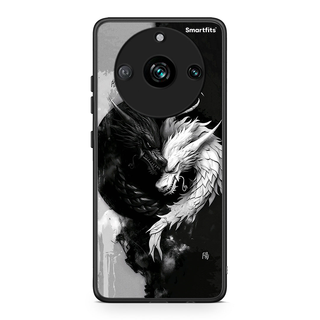 Realme 11 Pro Yin Yang Θήκη από τη Smartfits με σχέδιο στο πίσω μέρος και μαύρο περίβλημα | Smartphone case with colorful back and black bezels by Smartfits