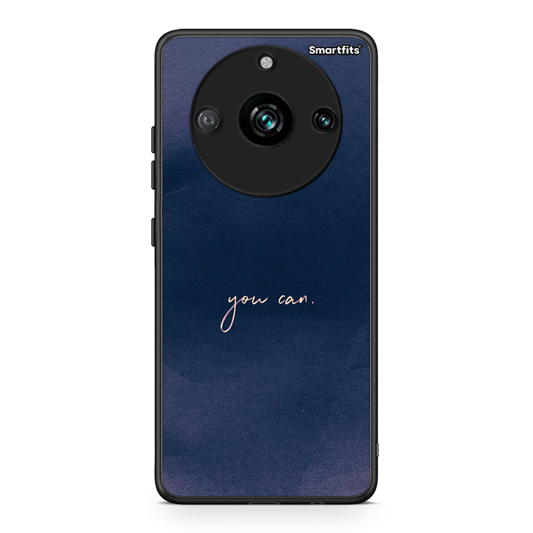Realme 11 Pro You Can θήκη από τη Smartfits με σχέδιο στο πίσω μέρος και μαύρο περίβλημα | Smartphone case with colorful back and black bezels by Smartfits